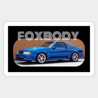 FOXBODY Sticker